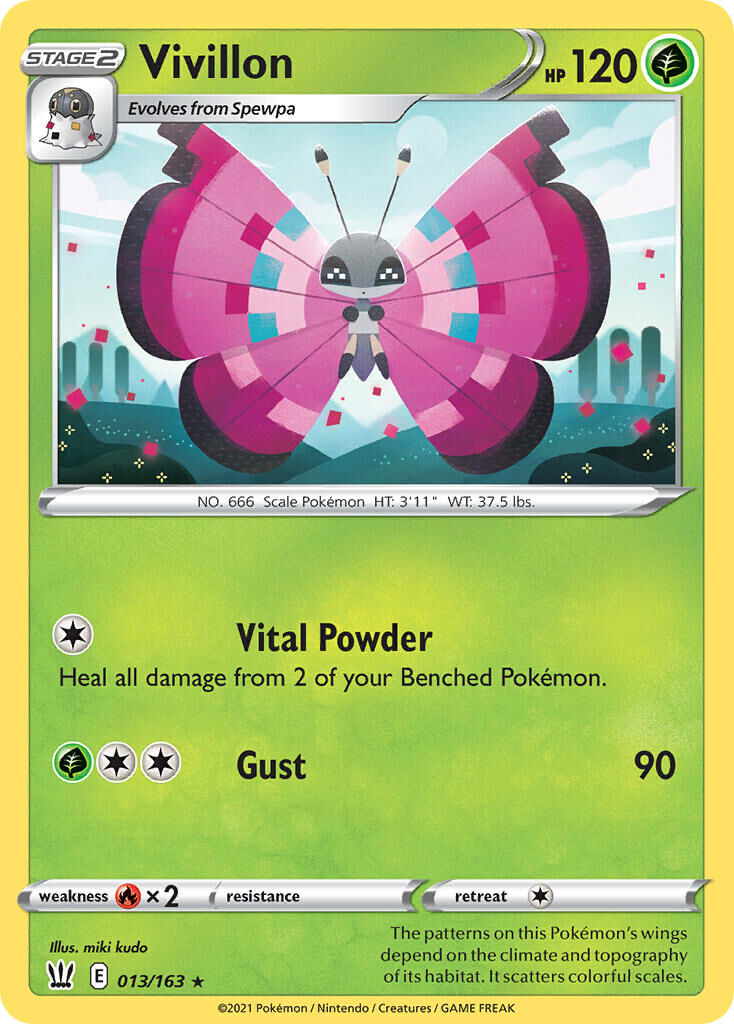 Vivillon - 013/163 - EN Vivillon - 013/163 - EN