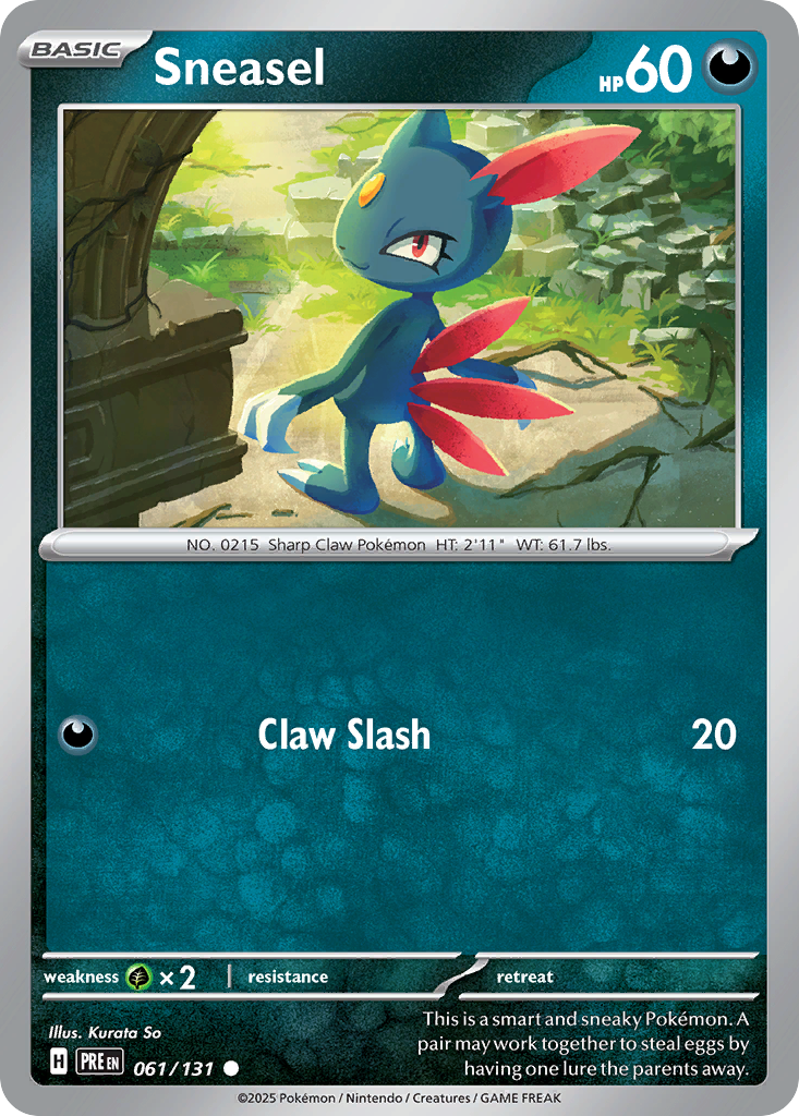 Sneasel - 061/131 - EN Sneasel - 061/131 - EN
