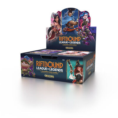 Riftbound Set One - Origins Booster Display (24) - League of Legends TCG - EN Riftbound Set One - Origins Booster Display (24) - League of Legends TCG - EN