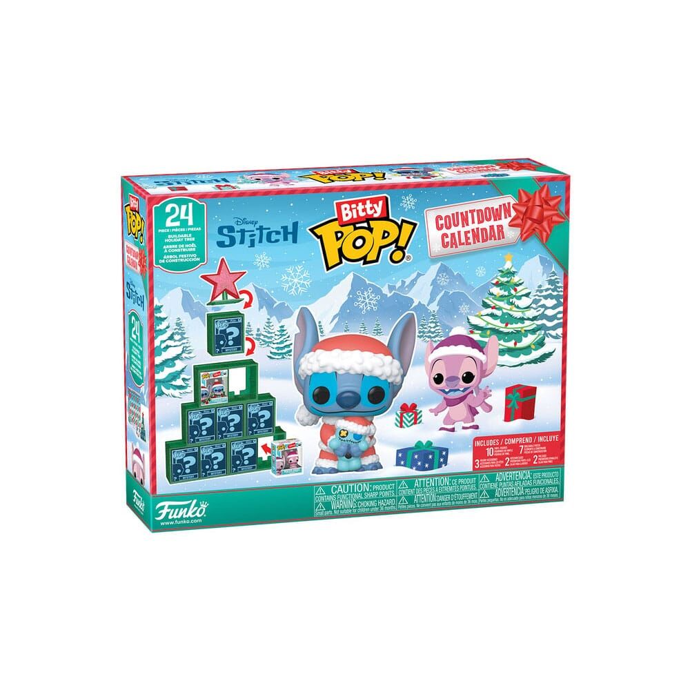 Disney Stitch Bitty POP! Countdown Holiday Advent Calendar 