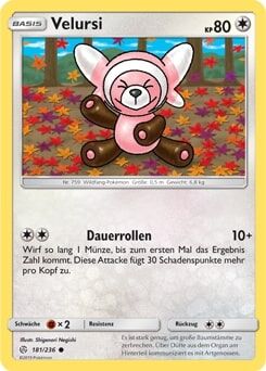 Velursi 181/236 - Pokémon TCG