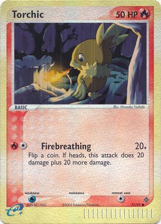 Torchic - 77/97 - Reverse Holo - EN