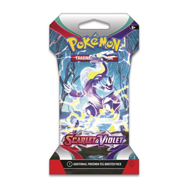 p8908_184-85325_02_full Pokémon TCG: Scarlet & Violet Sleeved Booster Pack (10 Cards) - EN