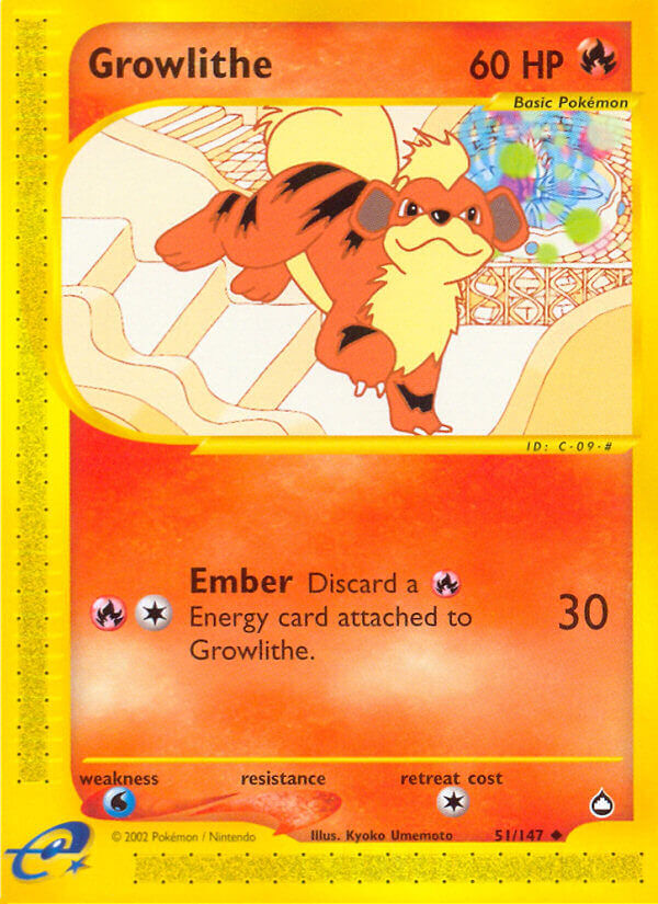 Growlithe - 51/147 - EN Growlithe - 51/147 - EN