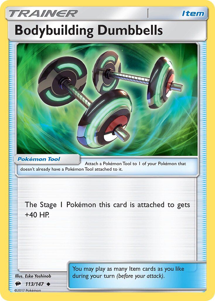 bodybuilding-dumbbells-113-147-pokemon-tcg-lightly-played-en Bodybuilding Dumbbells - 113/147 - Pokémon TCG - Lightly Played - EN