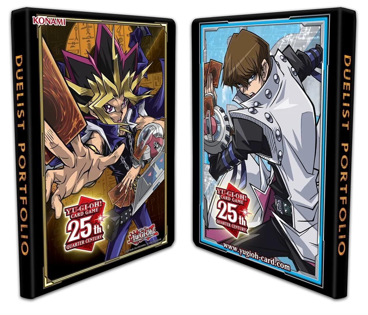 Yu-Gi-Oh! Yugi & Kaiba Quarter Century 9-Pocket Portfolio Yu-Gi-Oh! Yugi & Kaiba Quarter Century 9-Pocket Portfolio