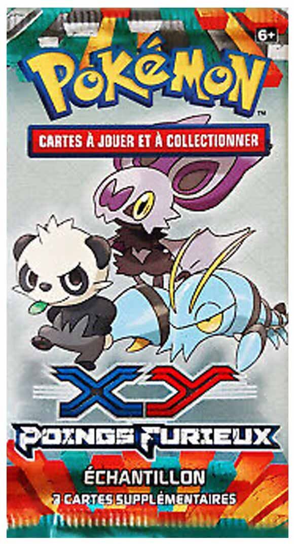 Pokémon XY Furious Fist Sampling Pack Booster - FR Pokémon XY Furious Fist Sampling Pack Booster - FR