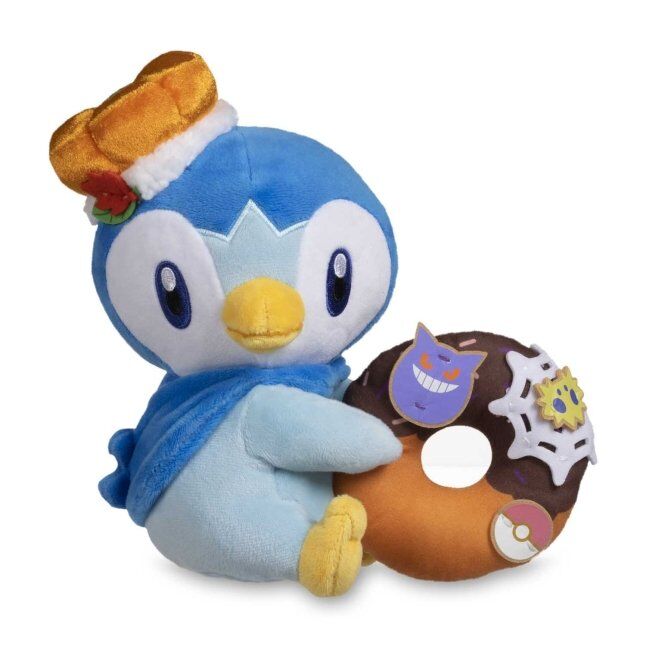 Piplup Pokémon Pumpkin Celebration Poké Plush - 22 cm