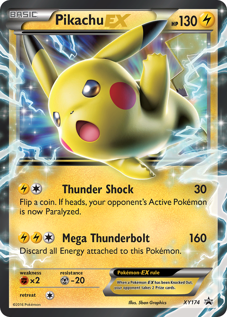 Pikachu-EX - XY174 - EN