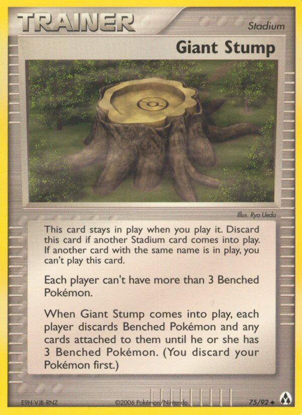 Giant Stump - 75/92 - EN Giant Stump - 75/92 - EN