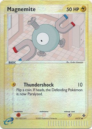 Magnemite - 63/97 - Reverse Holo - EN