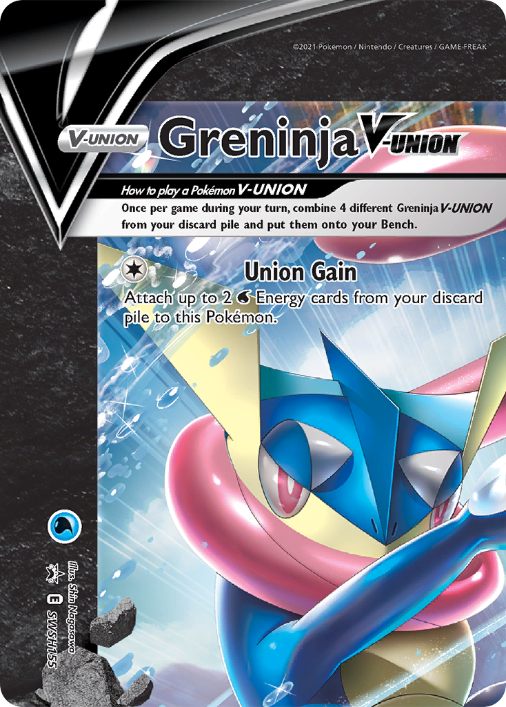 Greninja V-UNION - SWSH155/306 - EN Greninja V-UNION - SWSH155/306 - EN