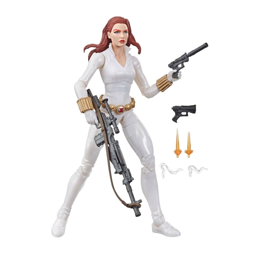 Marvel Legends Series Actionfigur Black Widow White Suit Deadly Origin 15 cm