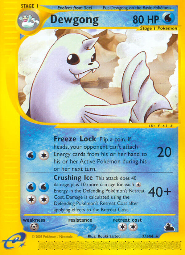Dewgong - 7/144 - EN