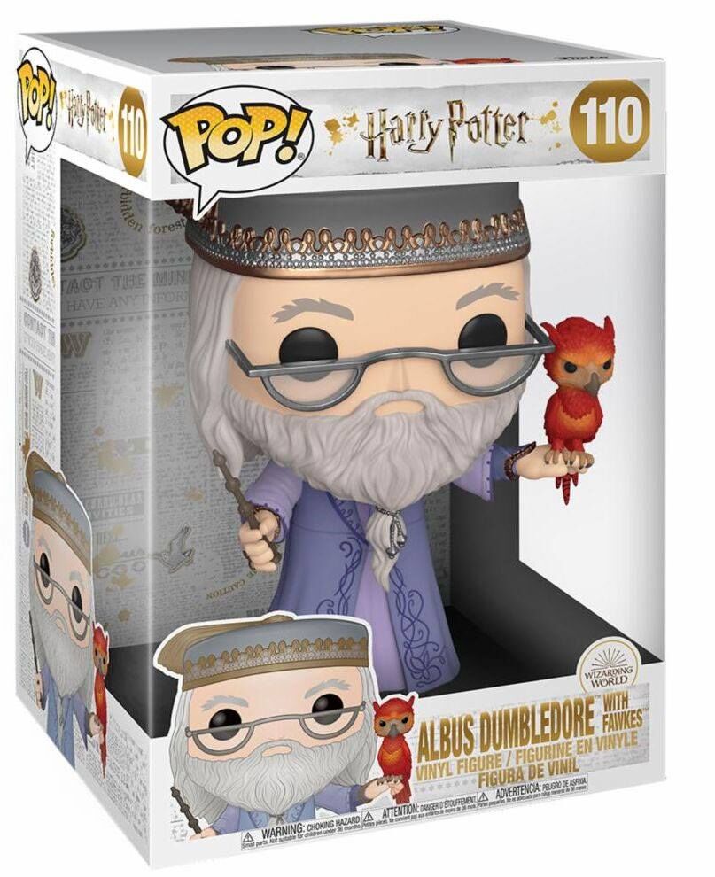 Harry Potter Super Sized POP! Movies Vinyl Figur Dumbledore 25 cm