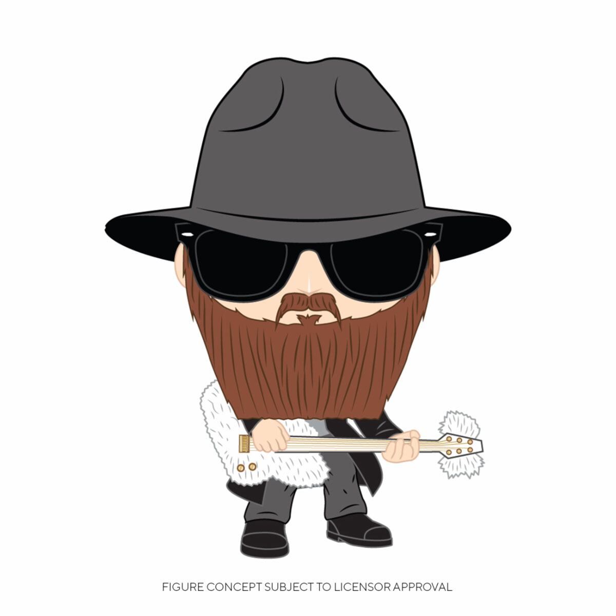 ZZ Top POP! Rocks Vinyl Figur Billy Gibbons 9 cm ZZ Top POP! Rocks Vinyl Figur Billy Gibbons 9 cm ZZ Top POP! Rocks Vinyl Figur Billy Gibbons 9 cm