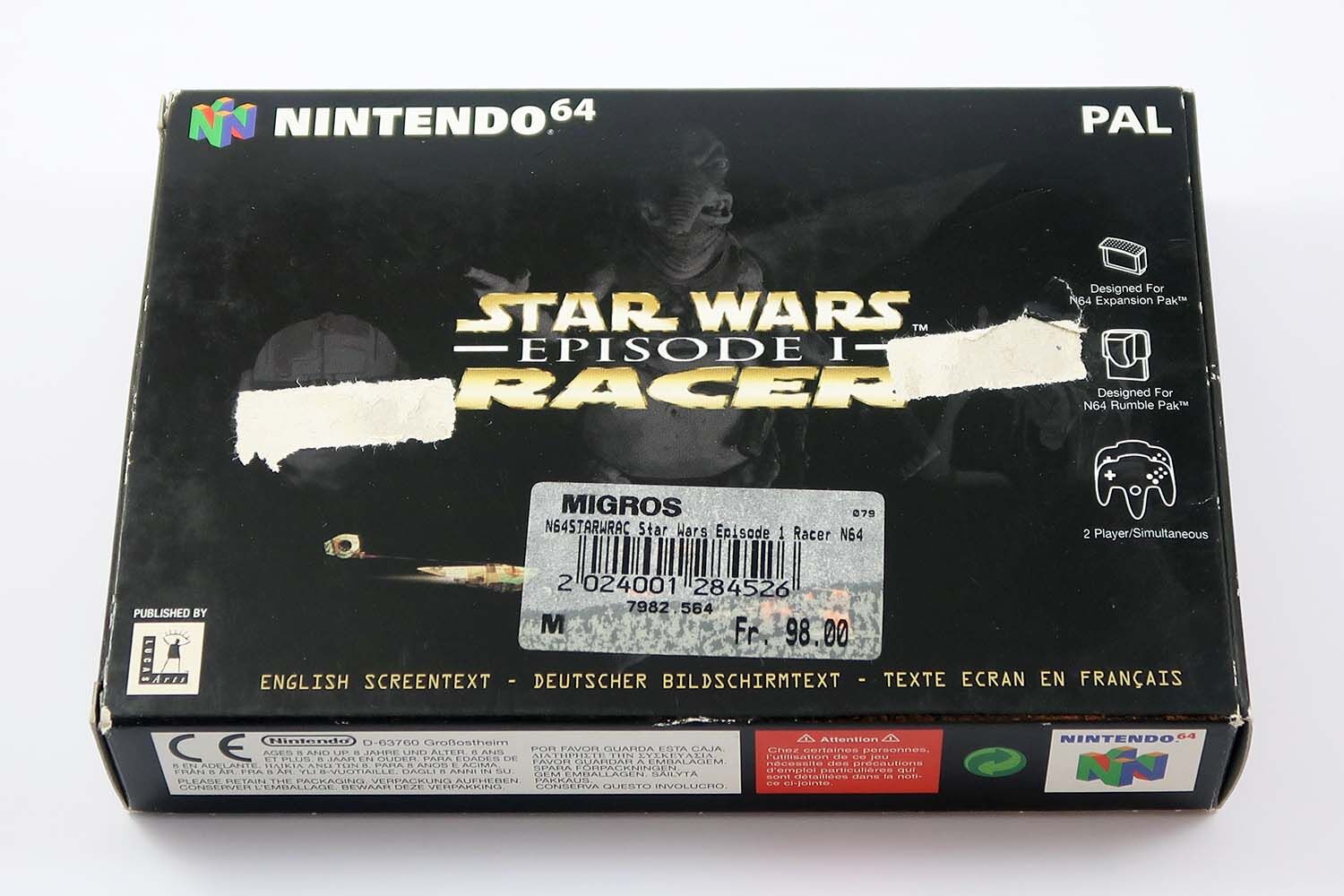 Star Wars Episode 1 Racer - N64