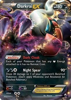 Darkrai EX 63/108 - Pokémon TCG