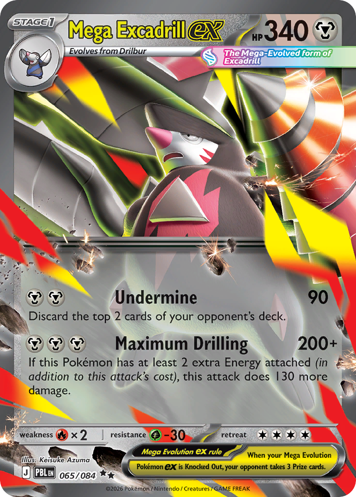Mega Excadrill ex - 065/084 - EN Mega Excadrill ex - 065/084 - EN
