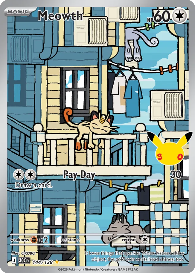 Meowth - 144/128 - EN Meowth - 144/128 - EN