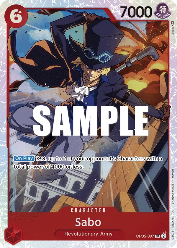 Sabo - OP05-007 Sabo - OP05-007