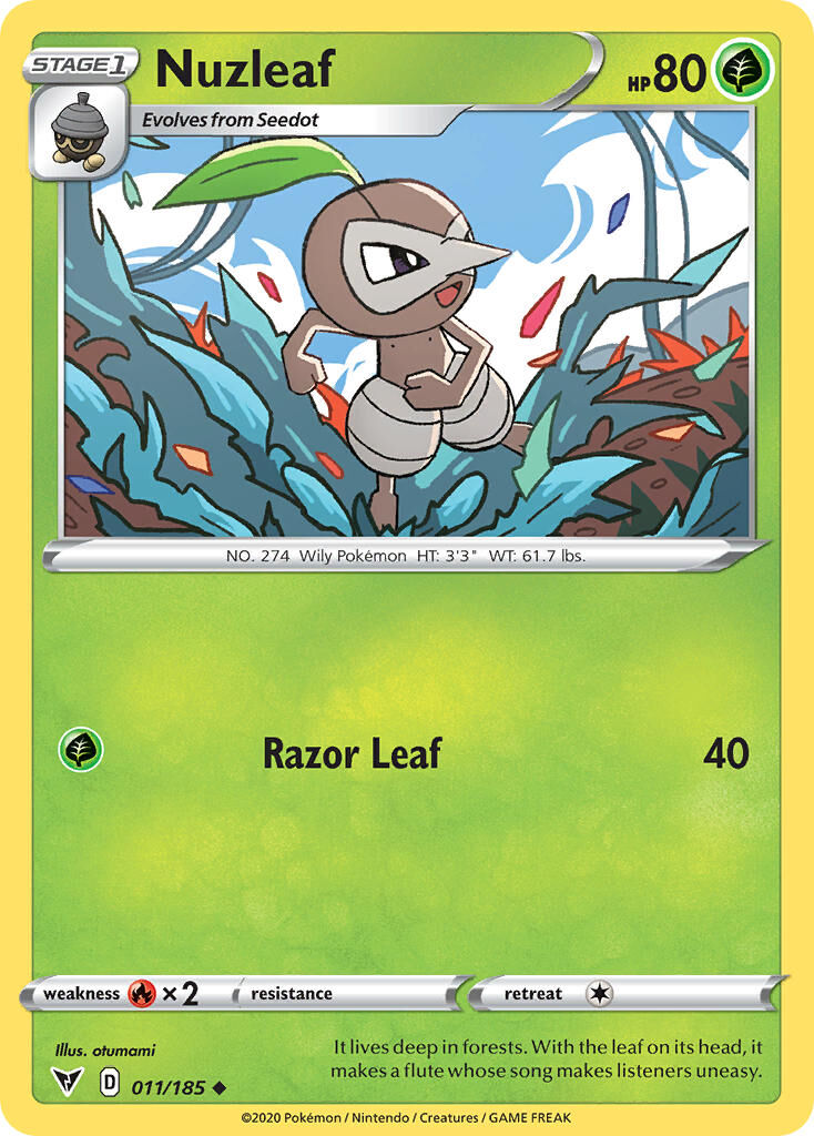 Nuzleaf - 011/185 - EN Nuzleaf - 011/185 - EN