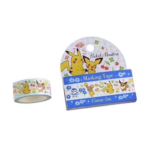 Pokemon - Pocket Monsters - Masking Tape - Blue Pokemon - Pocket Monsters - Masking Tape - Blue
