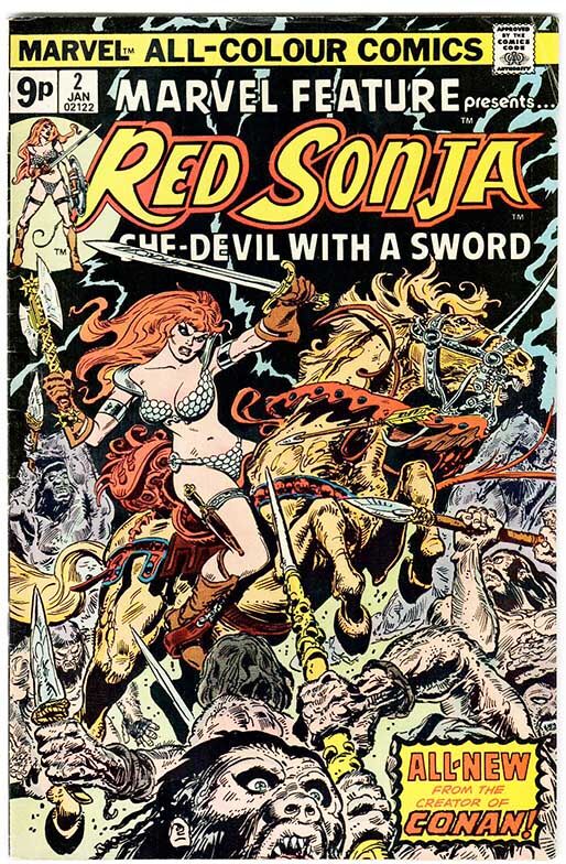 Marvel Feature #2 Red Sonja