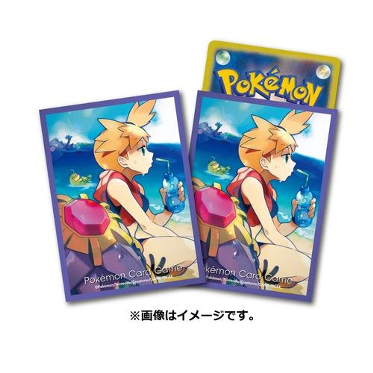 Pokemon Center Deck Sleeve Summer Misty Pokemon Center Deck Sleeve Summer Misty