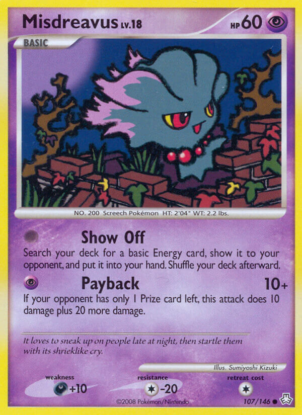Misdreavus - 107/146 - EN Misdreavus - 107/146 - EN