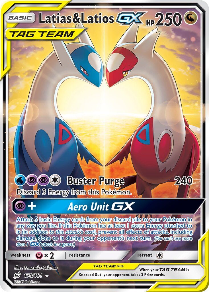 Latias & Latios-GX - 170/181 - EN Latias & Latios-GX - 170/181 - EN
