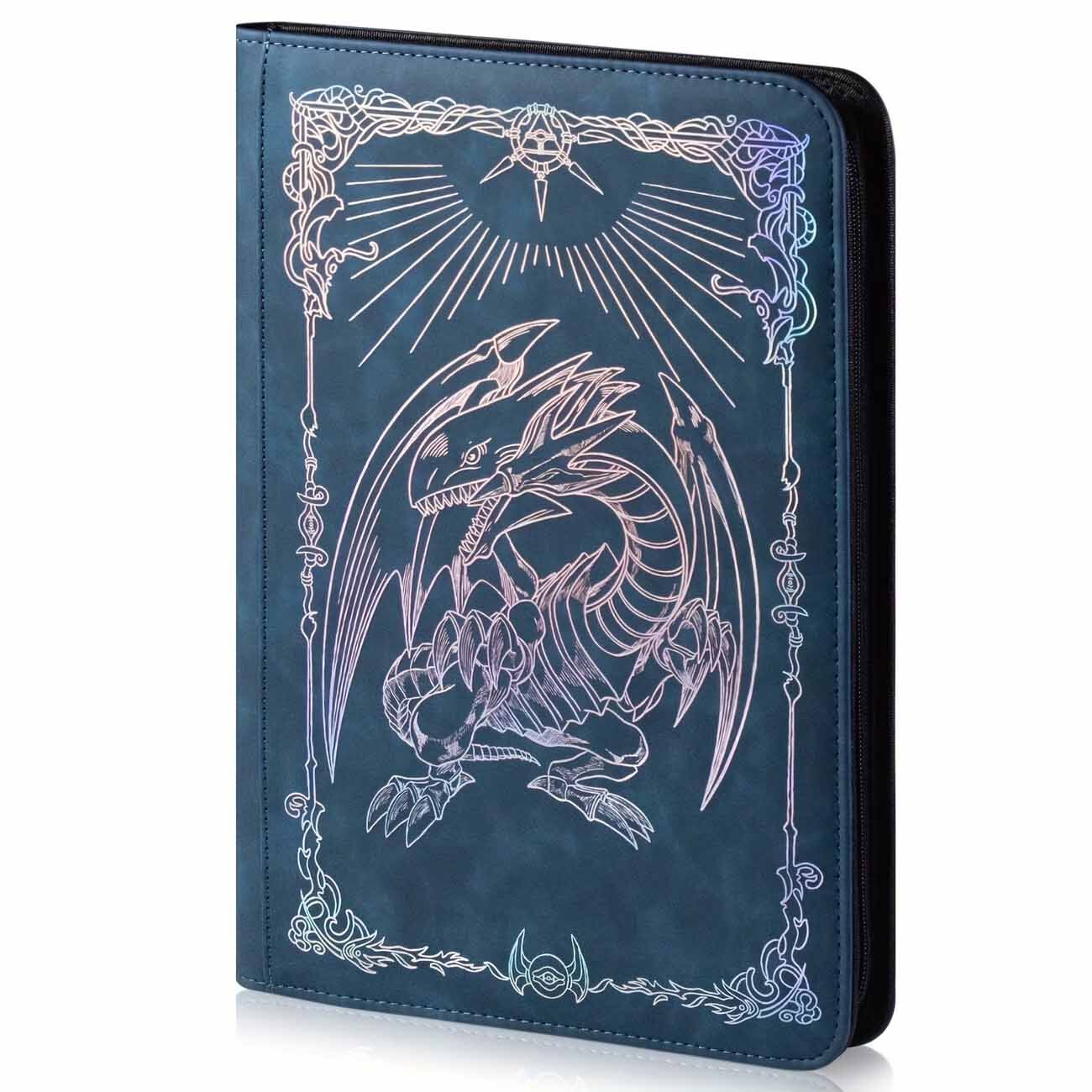 ZipBinder Ordner 9-Pocket Blue-Eyes White Dragon (540 Cards)