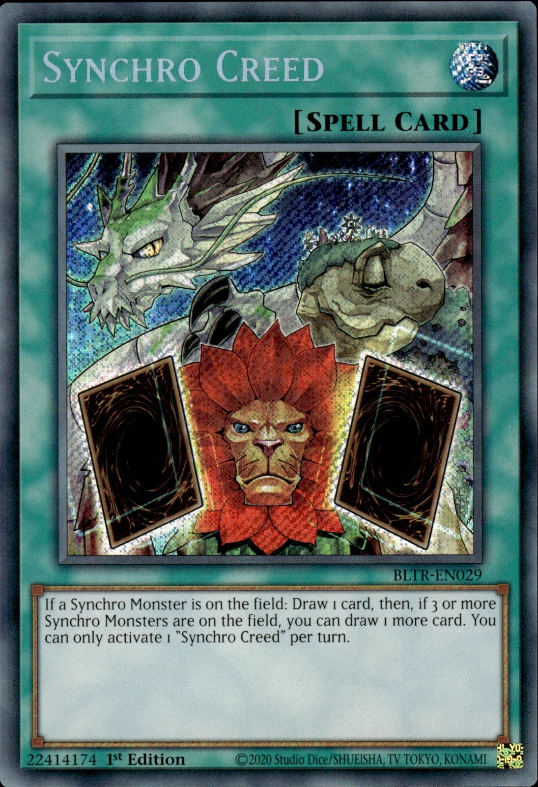 Synchrocredo - BLTR-029 - Secret Rare - 1. Auflage