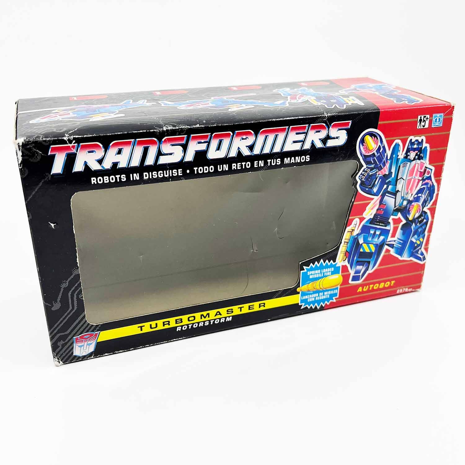 Turbomaster Rotorstorm Autobot Transformers G1 1991 with Box