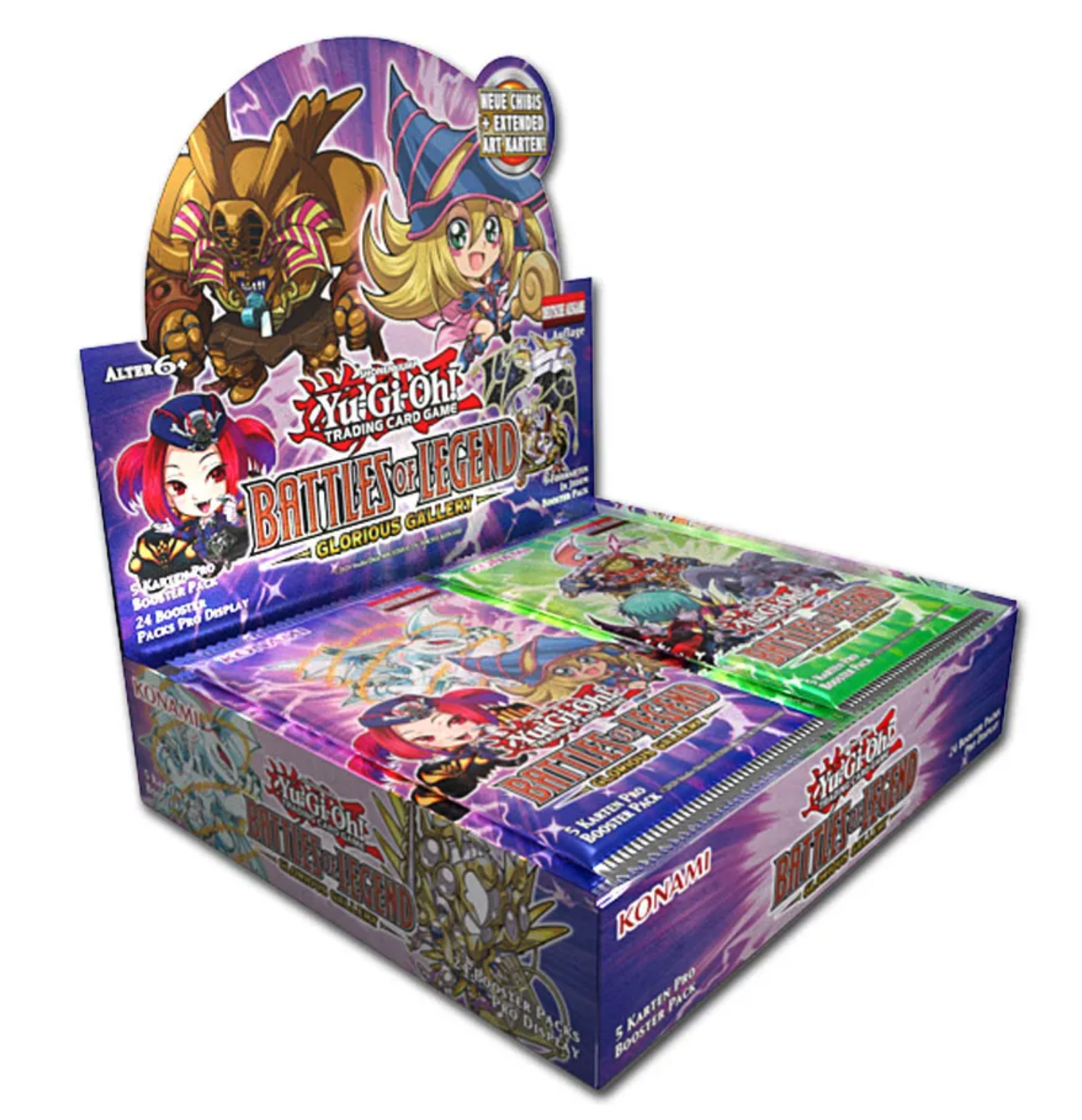 Yu-Gi-Oh! Battle of Legend - Glorious Gallery Booster Display (24) - DE Yu-Gi-Oh! Battle of Legend - Glorious Gallery Booster Display (24) - DE