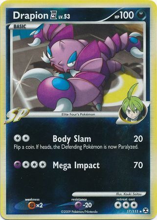Drapion E4 - 17/111 - Reverse Holo - EN Drapion E4 - 17/111 - Reverse Holo - EN