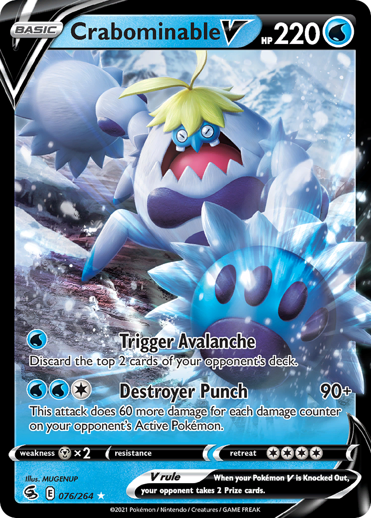 Crabominable V - 076/264 - EN