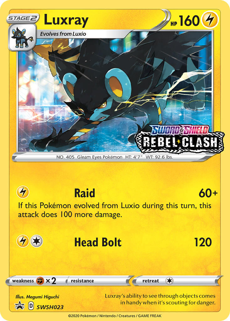 Luxray - SWSH023/306 - EN Luxray - SWSH023/306 - EN