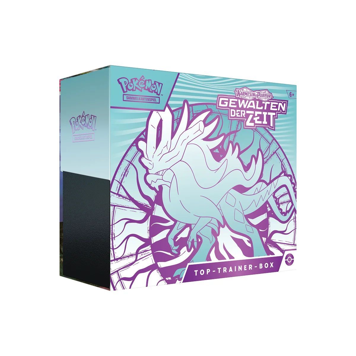 Pokémon TCG: Karmesin & Purpur Gewalten der Zeit Top-Trainer-Box (Windewoge) - DE