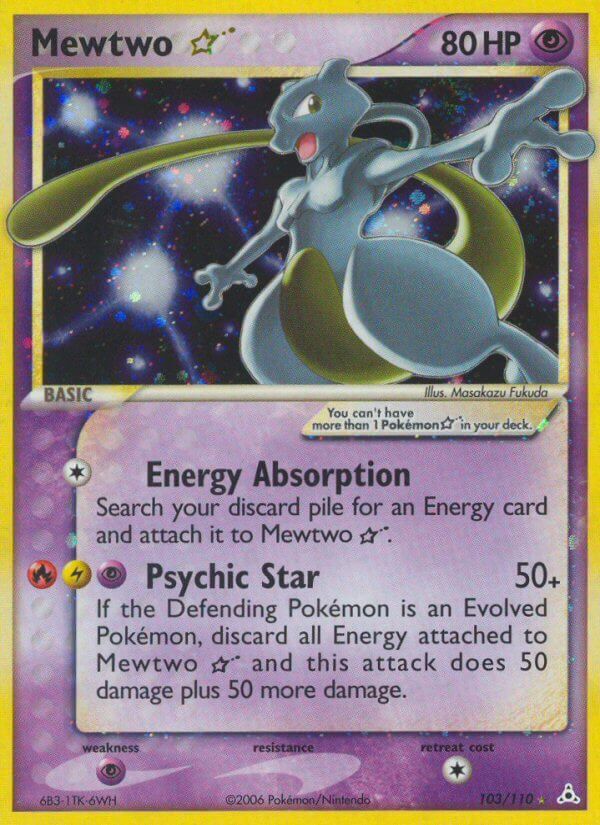 Mewtwo Star - 103/110 - EN