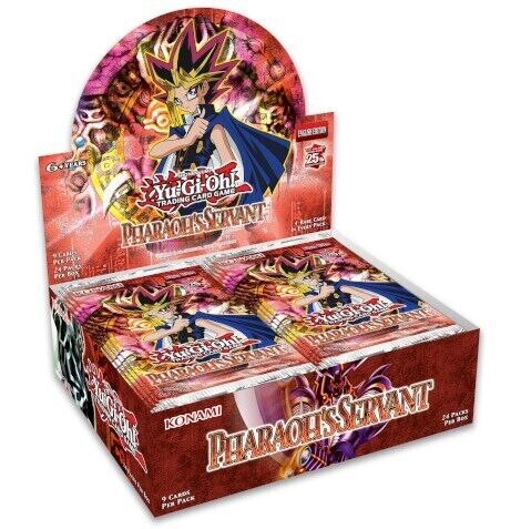 Pharaoh’s Servant Booster Display 25th Anniversary - Yu-Gi-Oh! - EN Pharaoh’s Servant Booster Display 25th Anniversary - Yu-Gi-Oh! - EN