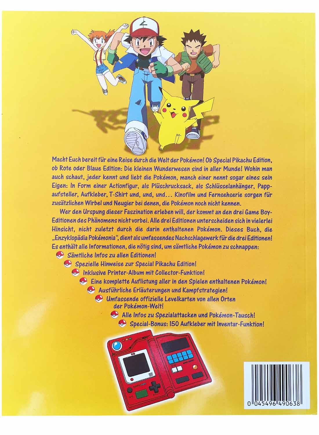 Pokémon Gelbe, Rote und Blaue Edition - Der offizielle GAME BOY Spieleberater - NEU