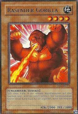 rasender-gorilla-yu-gi-oh Rasender Gorilla - Yu-Gi-Oh!