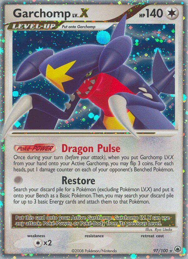 Garchomp LV.X - 97/100 - EN Garchomp LV.X - 97/100 - EN