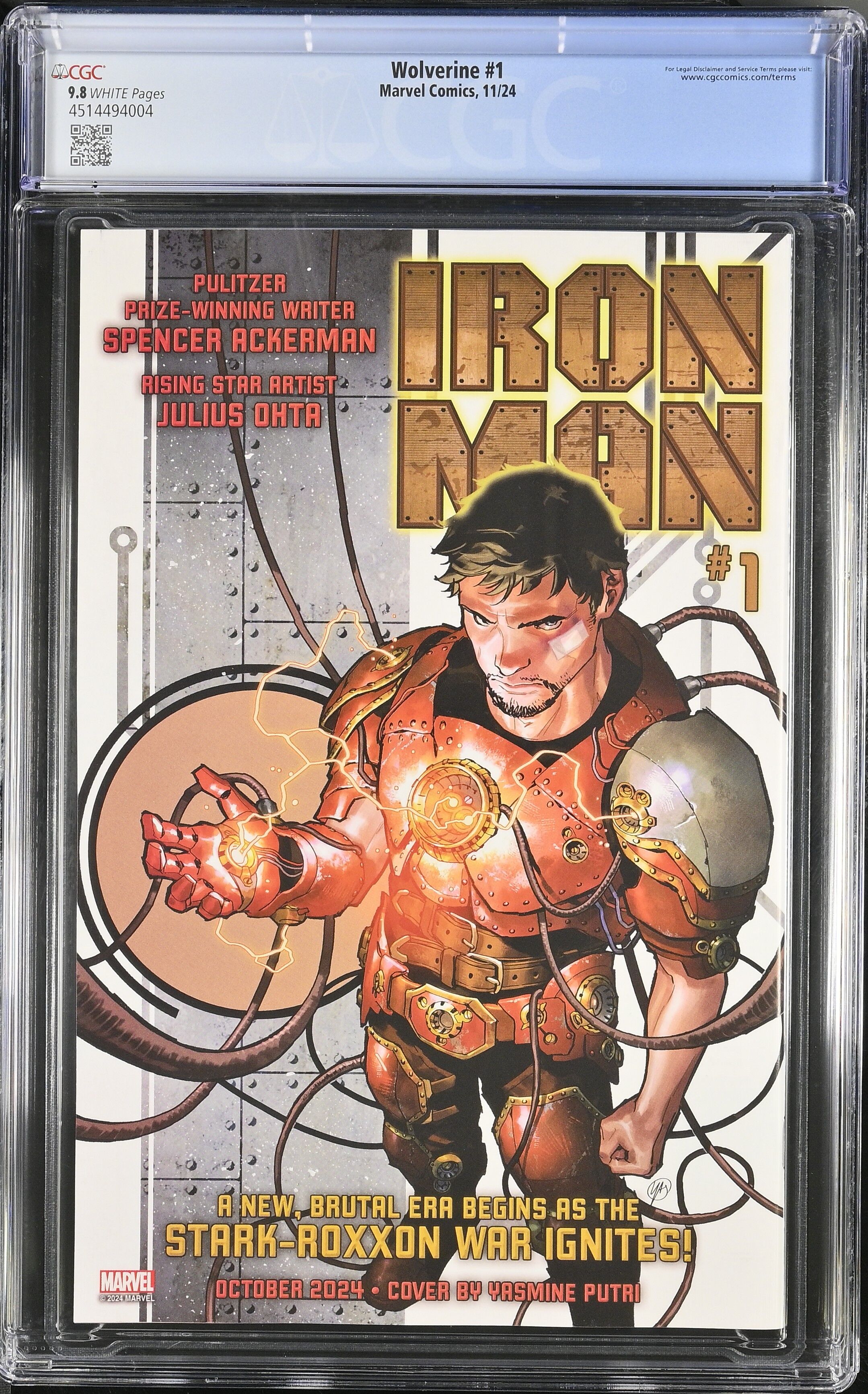 Wolverine #1 CGC 9.8 Top Pop!