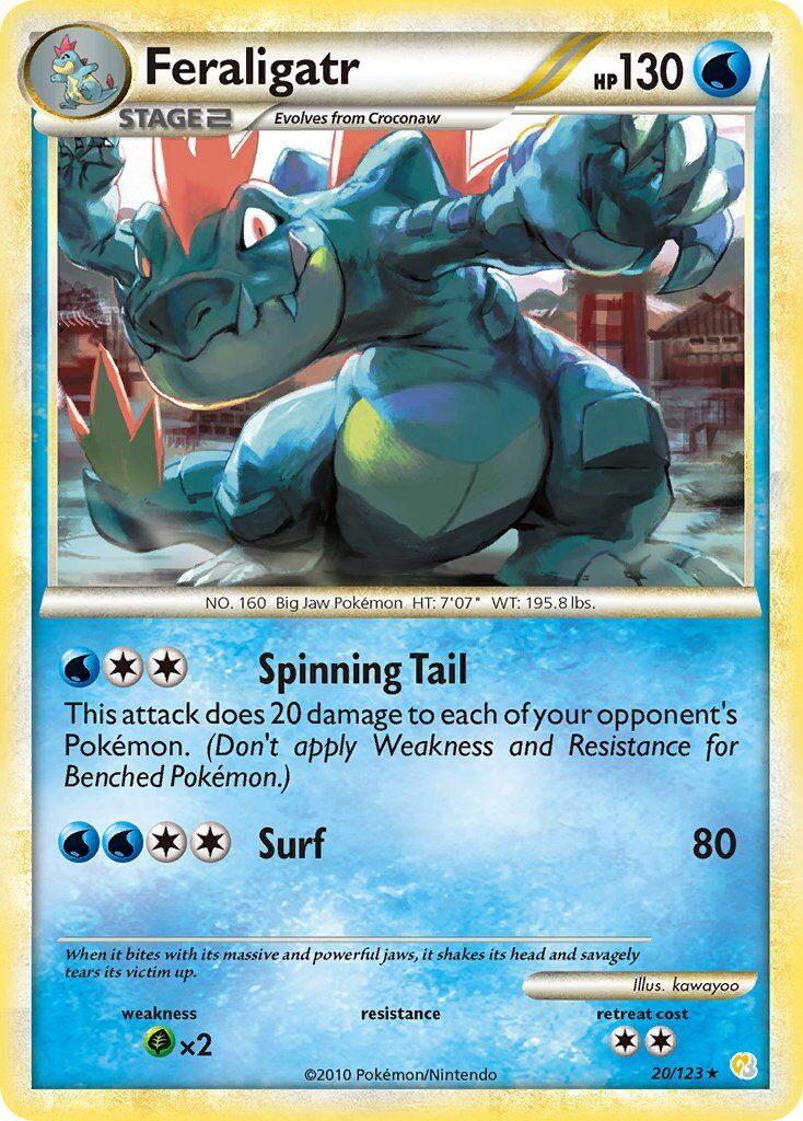 Feraligatr - 20/123 - EN Feraligatr - 20/123 - EN