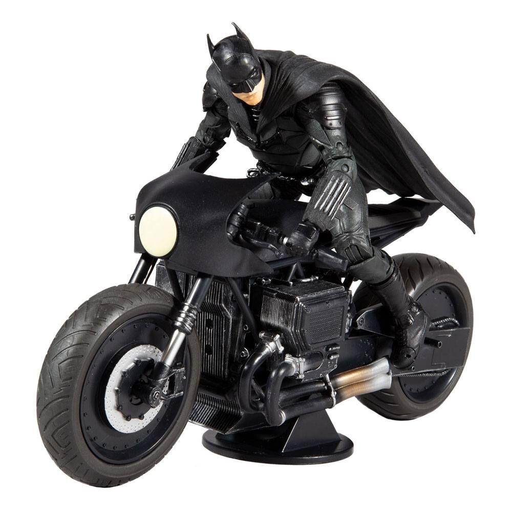 DC Multiverse Fahrzeug Batcycle The Batman