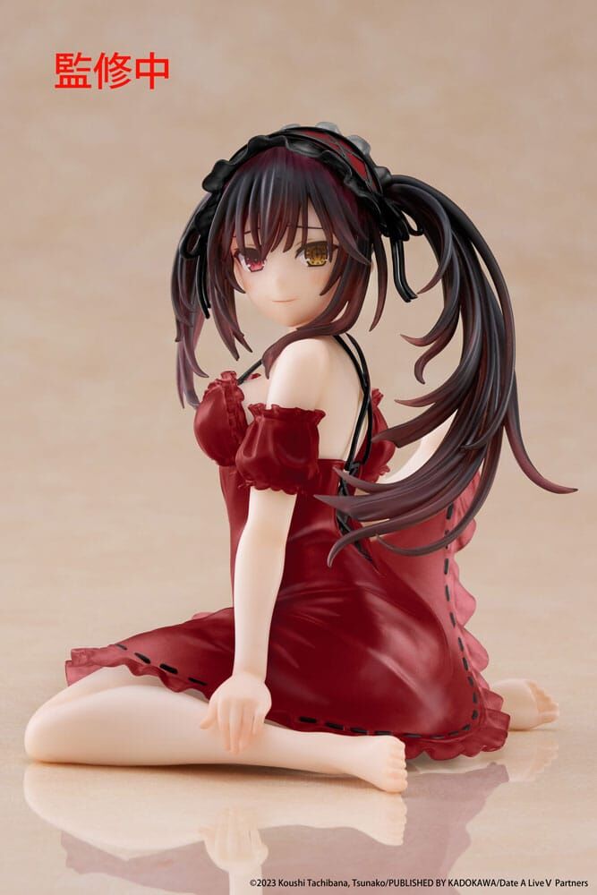 Date A Live V PVC Statue Desktop Cute Figure Kurumi Tokisaki Nightwear Ver. Renewal 13 cm Date A Live V PVC Statue Desktop Cute Figure Kurumi Tokisaki Nightwear Ver. Renewal 13 cm