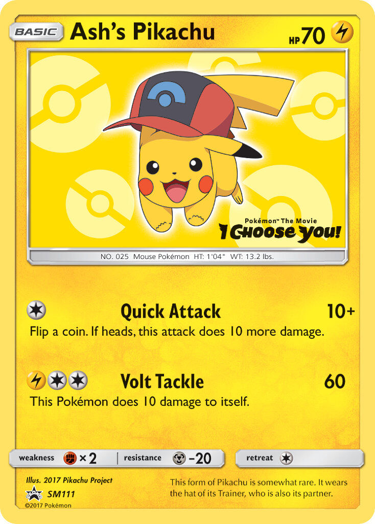 Ash’s Pikachu - SM111/SM111 - EN