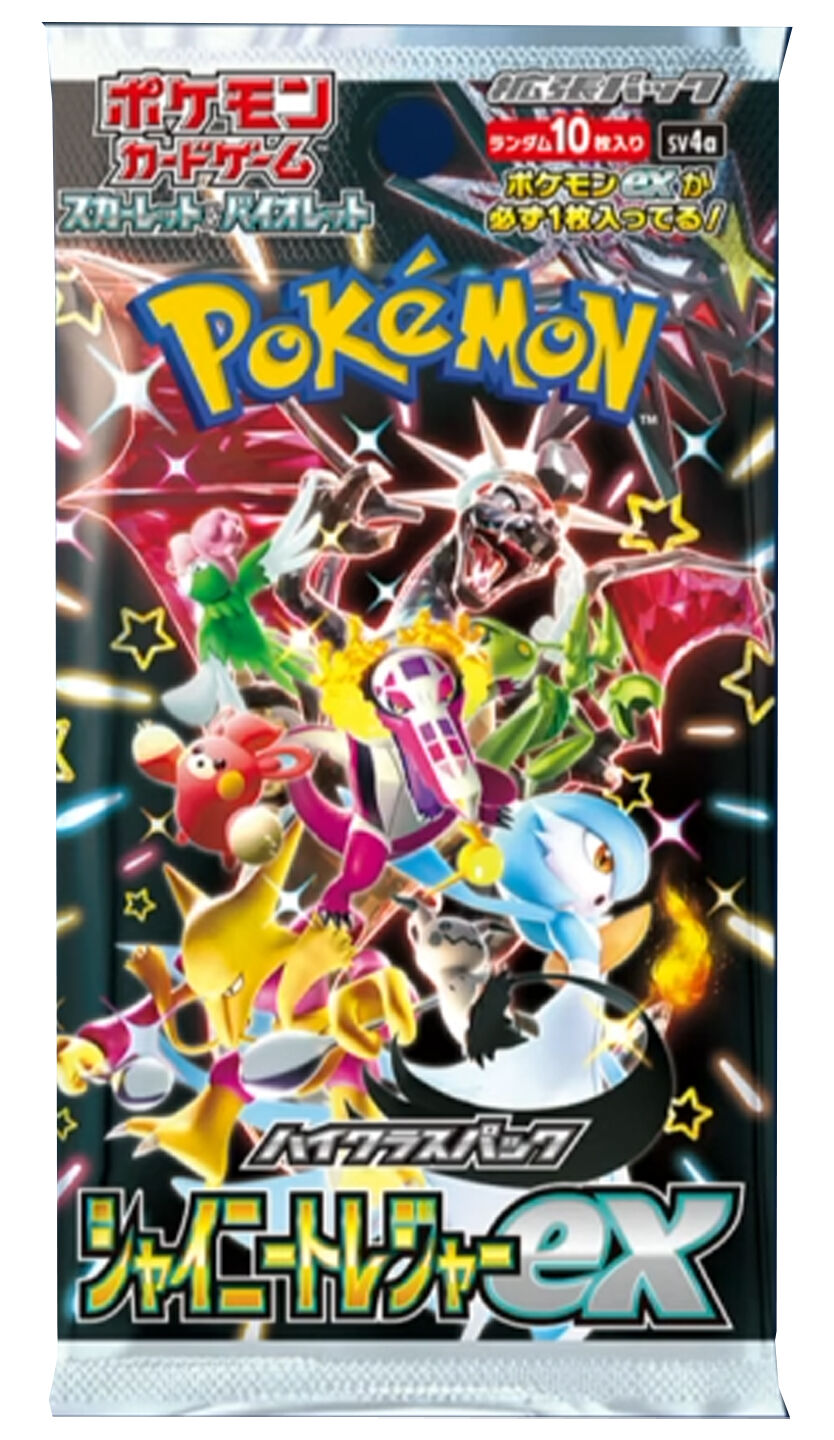 Pokémon Shiny Treasure ex (sv4a) Booster Pack - JPN Pokémon Shiny Treasure ex (sv4a) Booster Pack - JPN